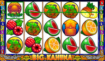 Big Kahuna slot casino game